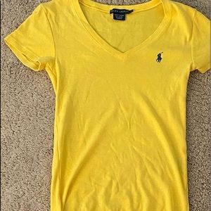 yellow summer t-shirt
